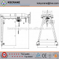 2000Kg Single Beam Steel Plant Gantry Crane For Portal Crane